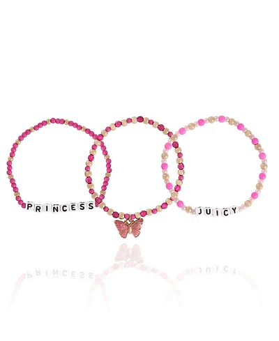 Juicy Couture Kids Juicy Pink Butterfly Beaded Jewelry