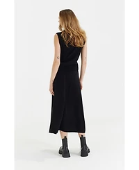 Chinti & Parker Women's Wool Cashmere Midi Skirt