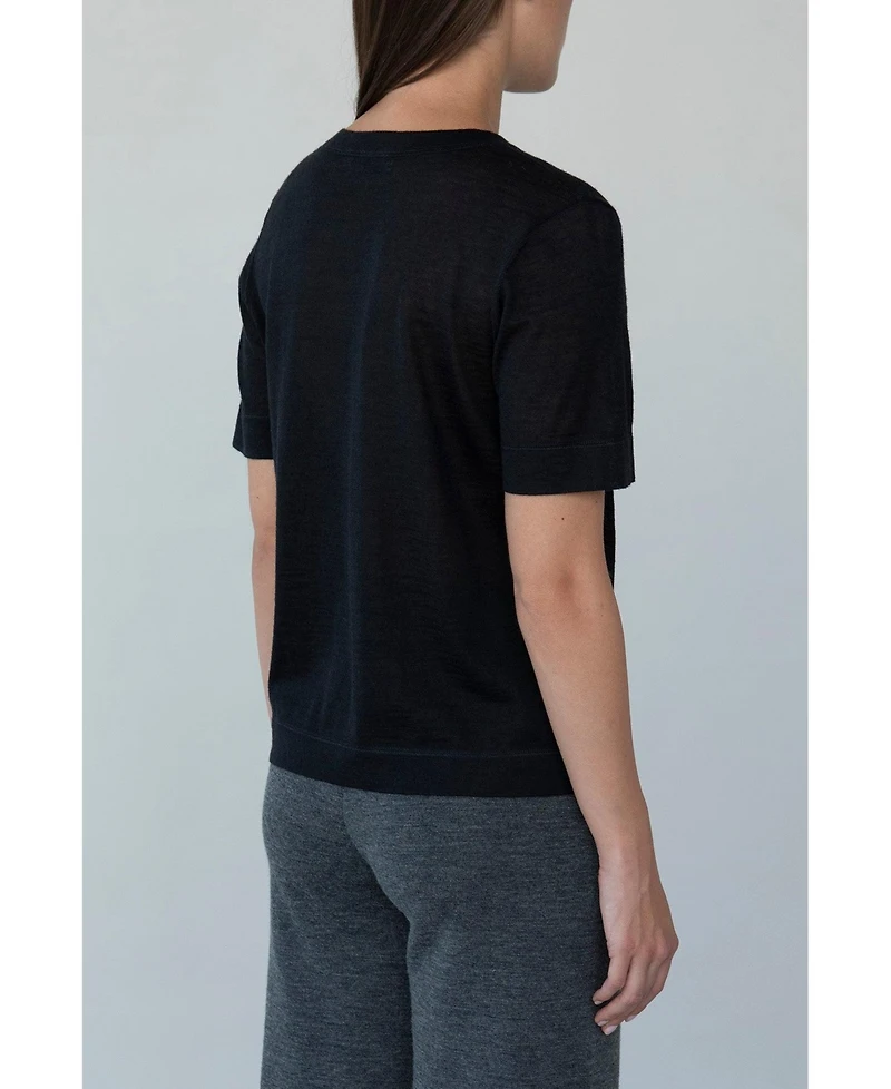 Sskein Women's 's Crew Neck Sweater Tee