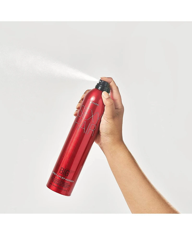 Sexy Hair Big Spray & Play Harder Firm Volumizing Hairspray 10oz