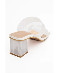 Prologue Shoes Elara Transparent Strap Sandal (Women)