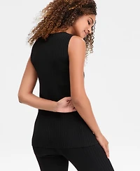 I.n.c. International Concepts Women's Rib-Knit Sleeveless Sweater, Macy's Exclusive