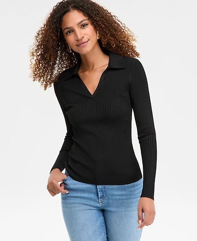 I.n.c. International Concepts Women's Johnny Collar Sweater, Macy's Exclusive