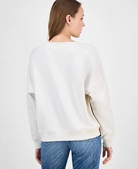 Boss Orange Women's Cowboy Hat Graphic Sweatshirt