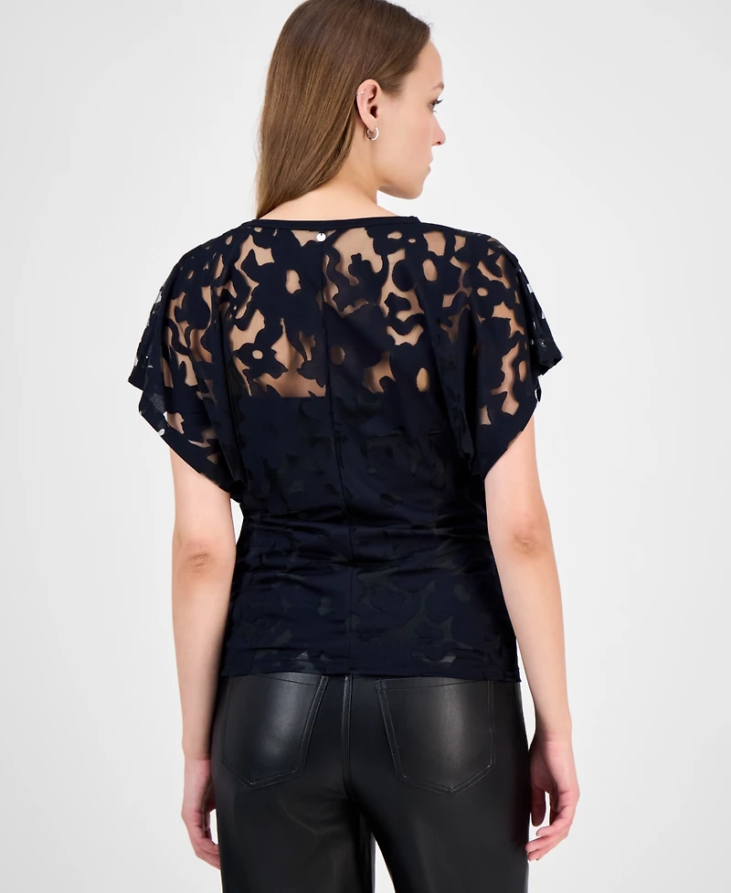 Boss Orange Women's Floral Lace Top