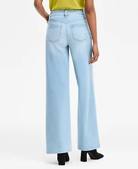 I.n.c. International Concepts Women's High-Rise Wide-Leg Jeans, Macy's Exclusive