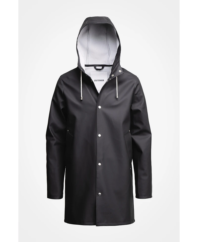 Stutterheim Stockholm Long Sleeve Hooded Raincoat
