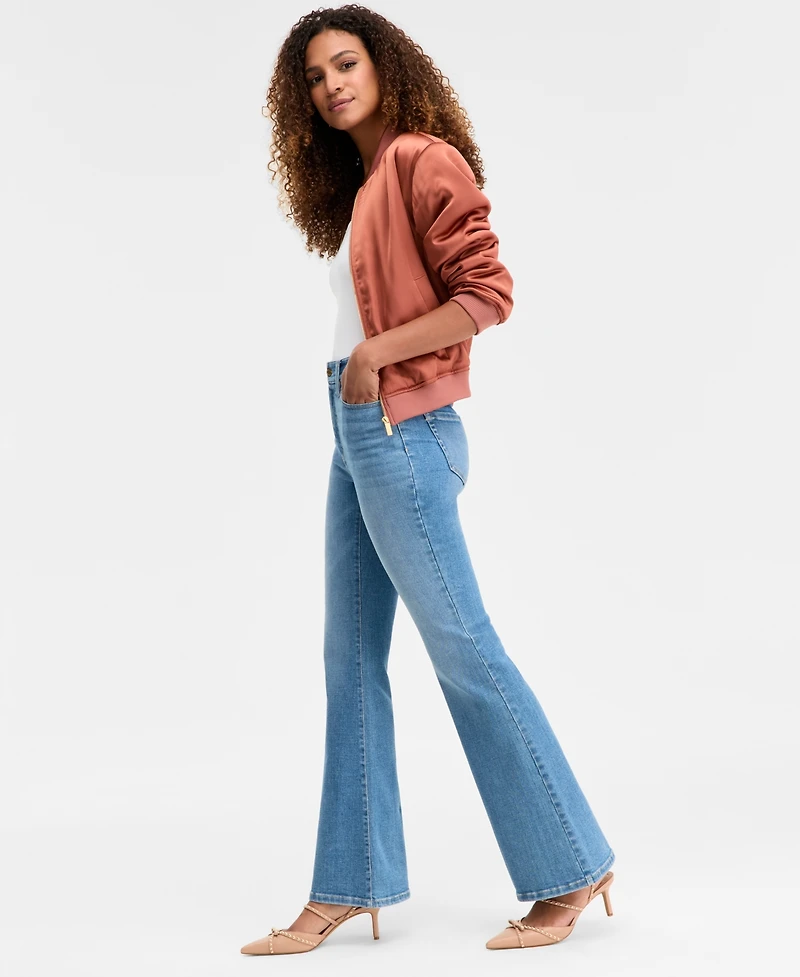I.n.c. International Concepts Women's High-Rise Flare-Leg Jeans, Macy's Exclusive