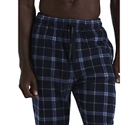 Perry Ellis Portfolio Men's Solid Shirt & Buffalo Plaid Pajama Set