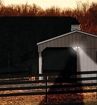 Maxsa Innovations Battery-powered Motion-activated Dual Head Led Security Spotlight