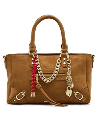Madden Girl Violett Small Zipper Satchel Bag