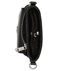 Madden Girl Inezc Crinkle Magnetic Phone Pouch Crossbody