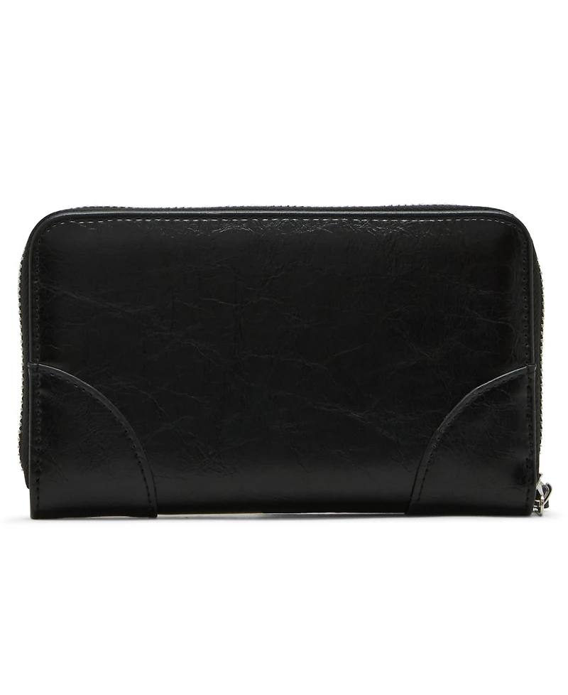 Madden Girl Nyra Polyurethane Zipper Wallet