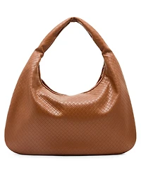 Madden Girl Jesinia Woven Zipper Hobo Bag