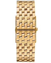 Michael Kors Women's Georgie Three-Hand Gold-Tone Stainless Steel Watch, 27mm