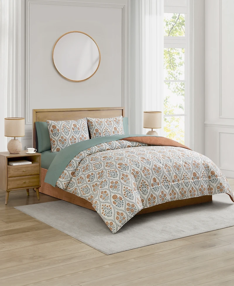 Mytex Hazel 8-Piece Reversible Comforter Sets