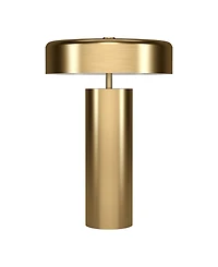 Hudson & Canal Nash 23.75" Metal Table Lamp with Shade