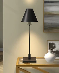Hudson & Canal Clement 28" Metal Table Lamp with Metal Shade
