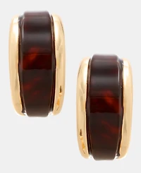 I.n.c. International Concepts Tortoise Hoop Earrings, Macy's Exclusive