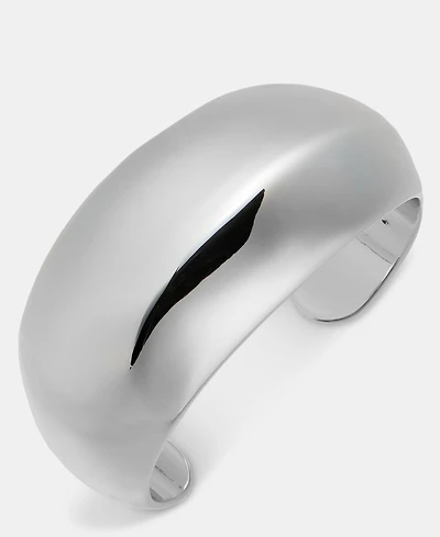 I.n.c. International Concepts Rhodium Polished Cuff Bracelet, Macy's Exclusive