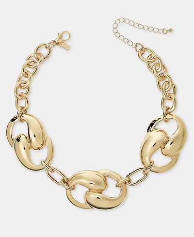 I.n.c. International Concepts Twist Chain Toggle Necklace, Macy's Exclusive