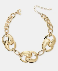 I.n.c. International Concepts Twist Chain Toggle Necklace, Macy's Exclusive
