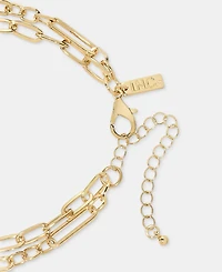 I.n.c. International Concepts Imitation Pearl Charm Layered Lariat Necklace, 16" + 3" extender, Macy's Exclusive