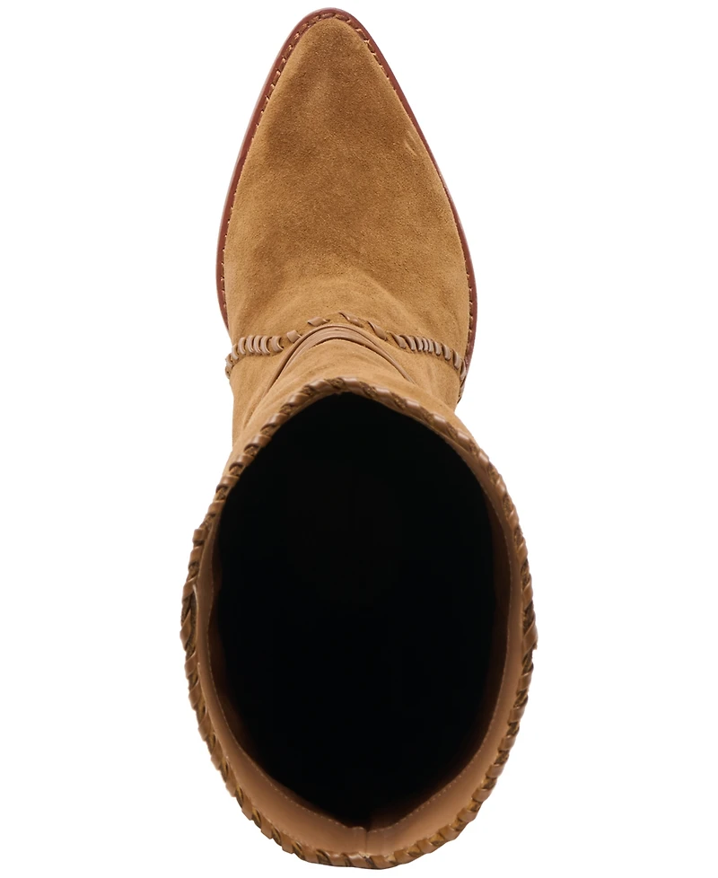 Dolce Vita Women's Jody Whipstitch Tall Heeled Western Boots