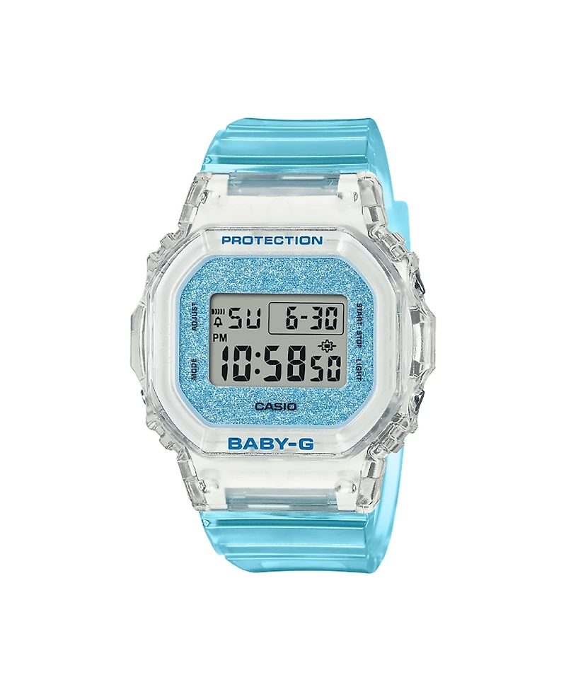 G-Shock Women's Blue Resin Watch, 37.9mm