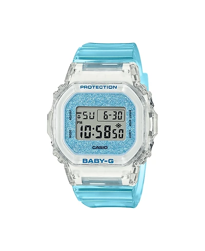 G-Shock Women's Blue Resin Watch, 37.9mm