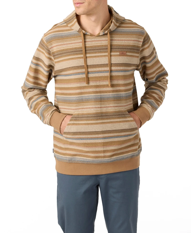 O'Neill Men's Bavaro Stripe Pullover Sweatshirt