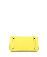 Pre-Owned Hermes Birkin 30 Handbag Yellow Epsom with Gold Hardware