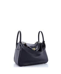 Pre-Owned Hermes 30 Lindy Bag Verso Swift
