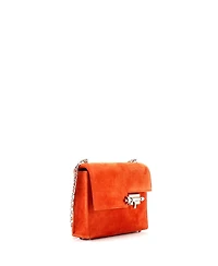 Pre-Owned Hermes Mini Verrou Chaine Bag Doblis Suede