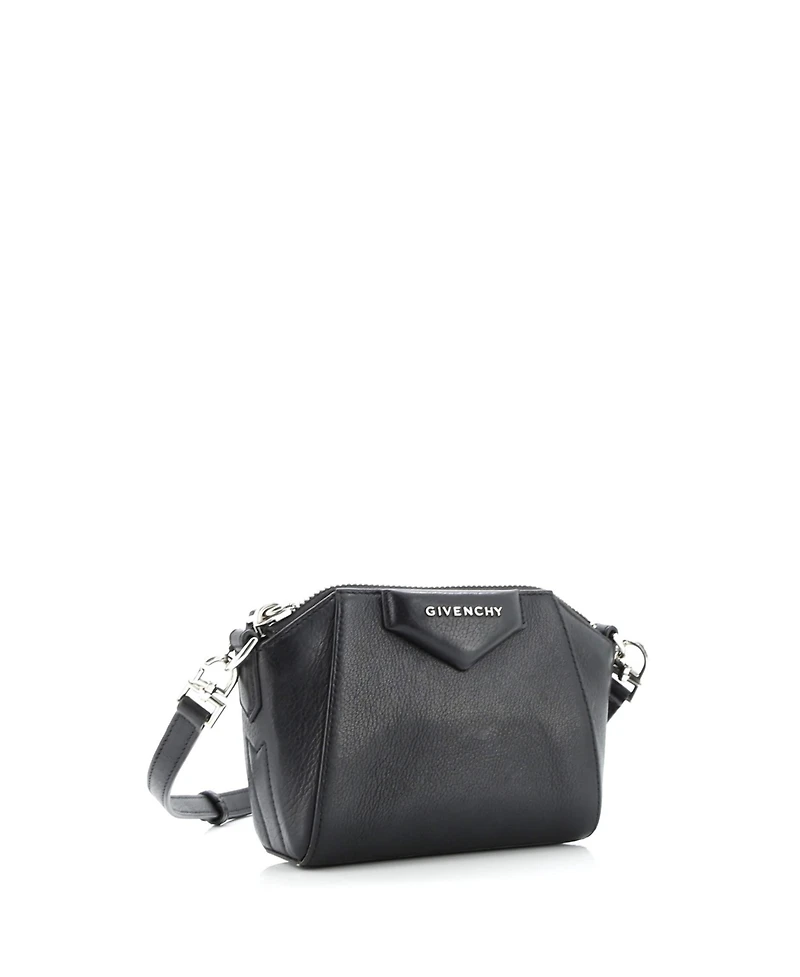 Pre-Owned Givenchy Nano Antigona Crossbody Bag Leather