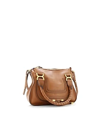 Pre-Owned Chloe Small Marcie Satchel Leather