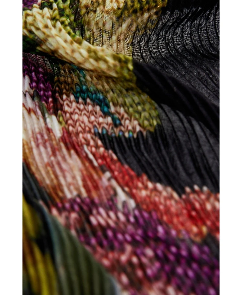 Desigual Women's Scarf designed by Mr. Christian Lacroix
