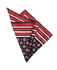 Elizabetta Men's Pantera - Silk Pocket Square for Men