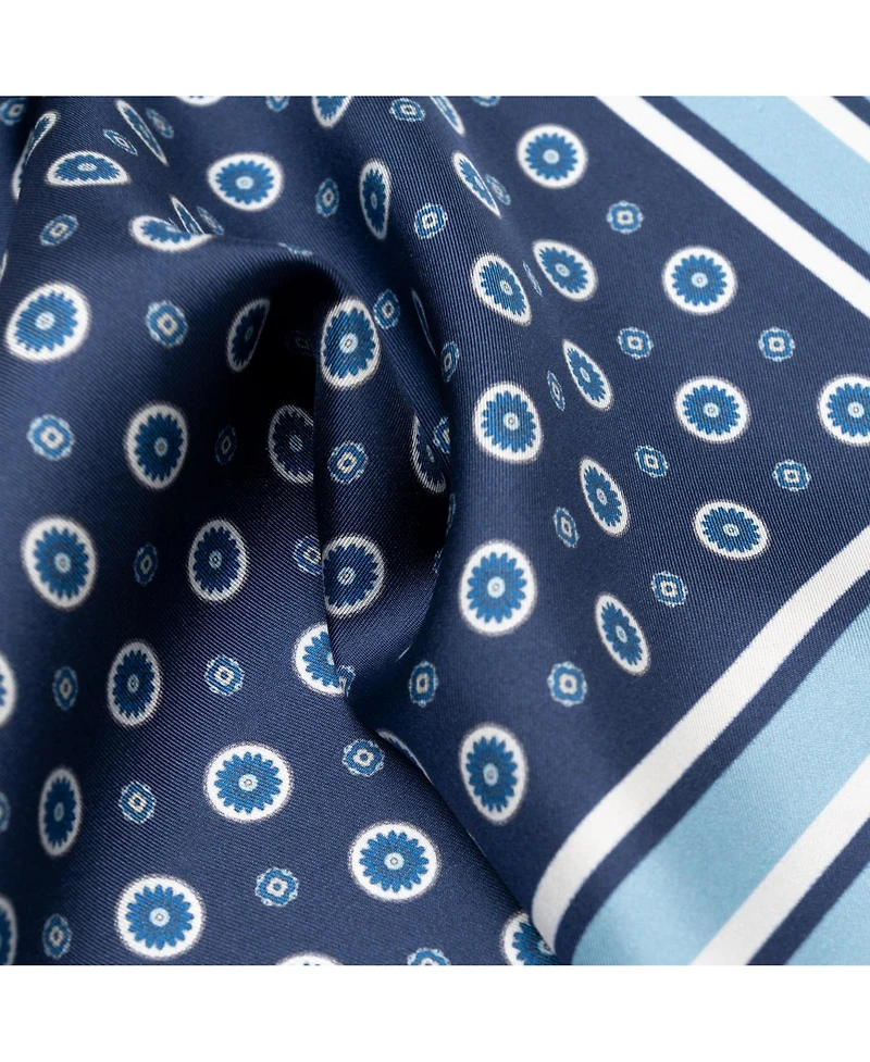 Elizabetta Men's Pantera - Silk Pocket Square for Men