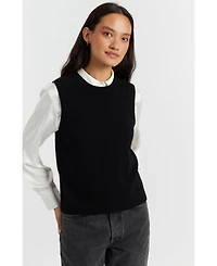 Chinti & Parker Women's Wool Cashmere Tank