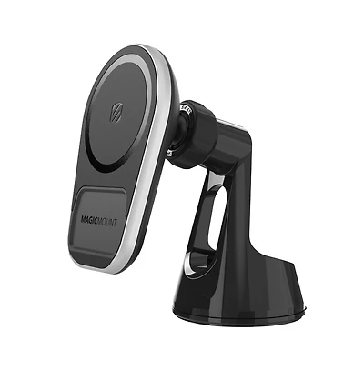 Scosche MagicMount Pro Charge5 Wireless Charging Dash / Window Mount-Black