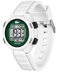 Lacoste Kid's LC33 White Silicone Strap Watch, 32.6mm