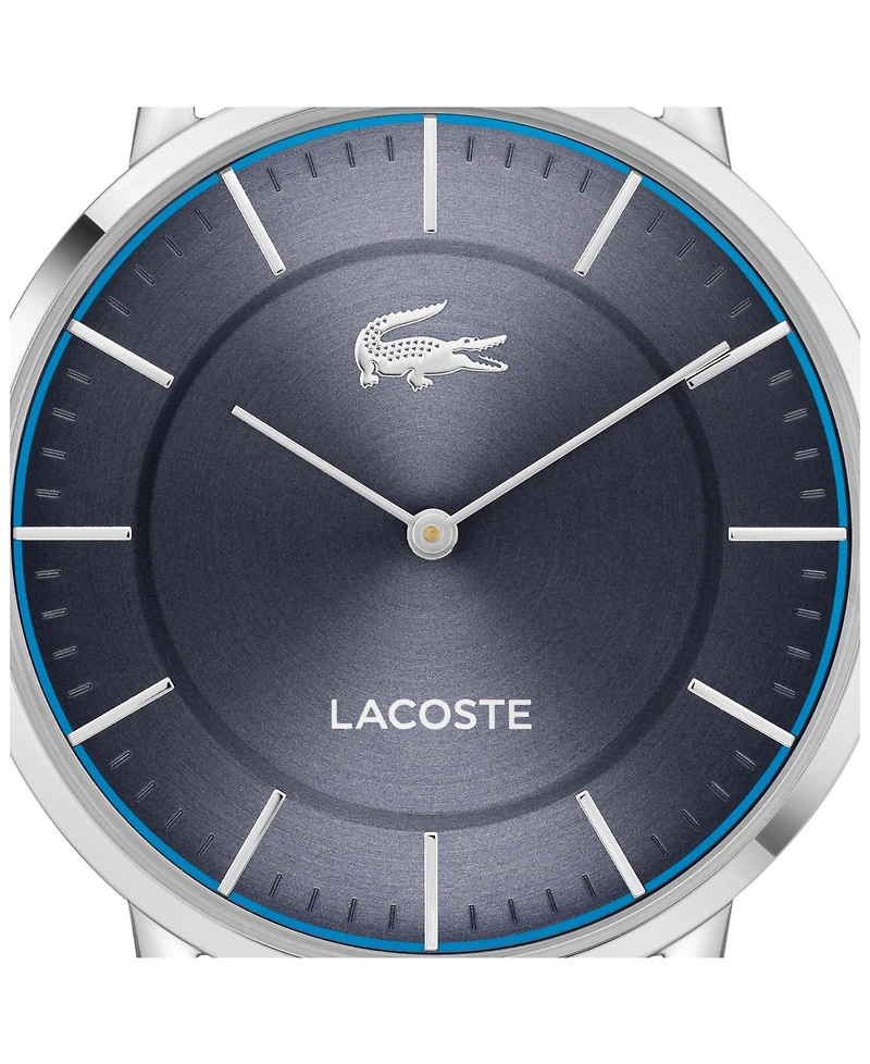 Lacoste Men's Crocorigin Brown Leather Strap Watch, 40.5mm