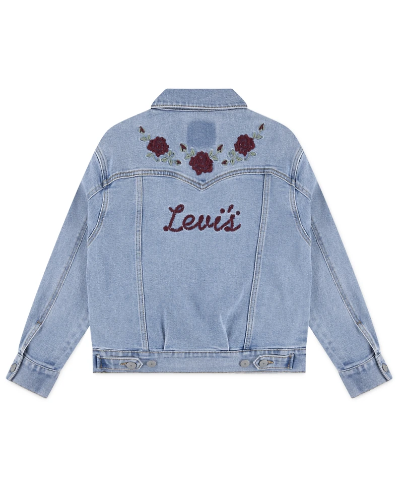 Levi's Big Girls Oversized Western Trucker Jacket