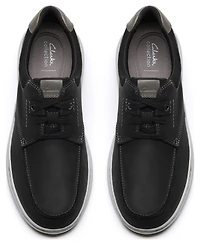 Clarks Men's Craftwell Moc Dress Casual Lace Up Sneakers