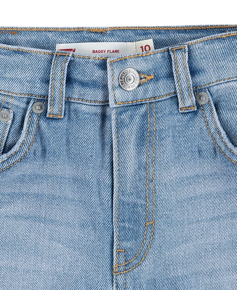 Levi's Big Girls High Rise Baggy Flared Jeans