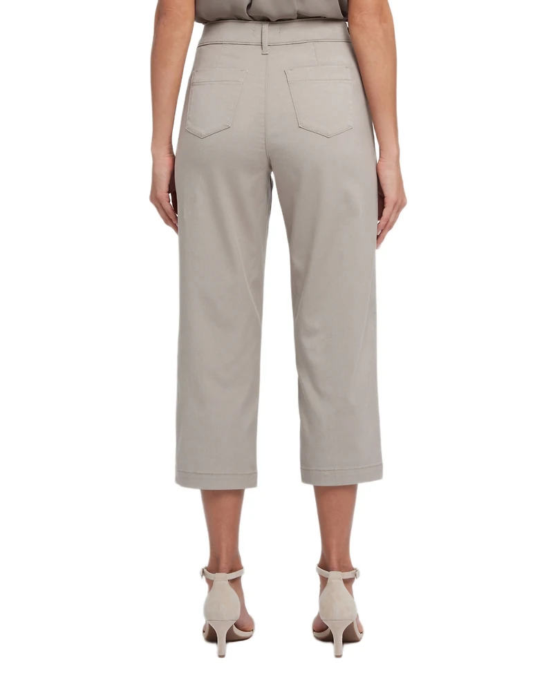 Nydj Petite Utility Straight Cropped Pants