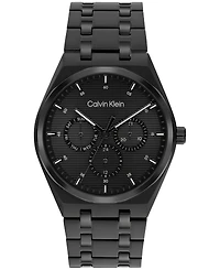 Calvin Klein Men's Ck Motion Black Ip Stainless Steel Bracelet Watch 39mm