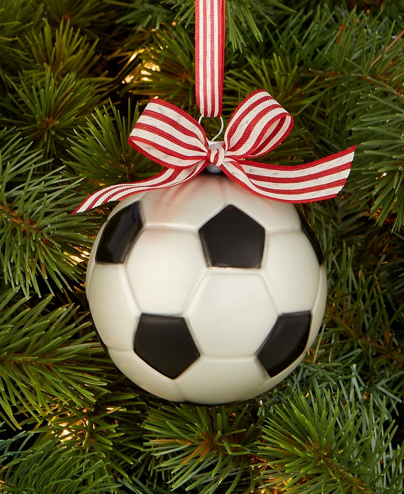 Holiday Lane Sports Soccer Ball Ornament, Macy's Exclusive