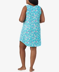 Ellen Tracy Plus Sleeveless Short Chemise